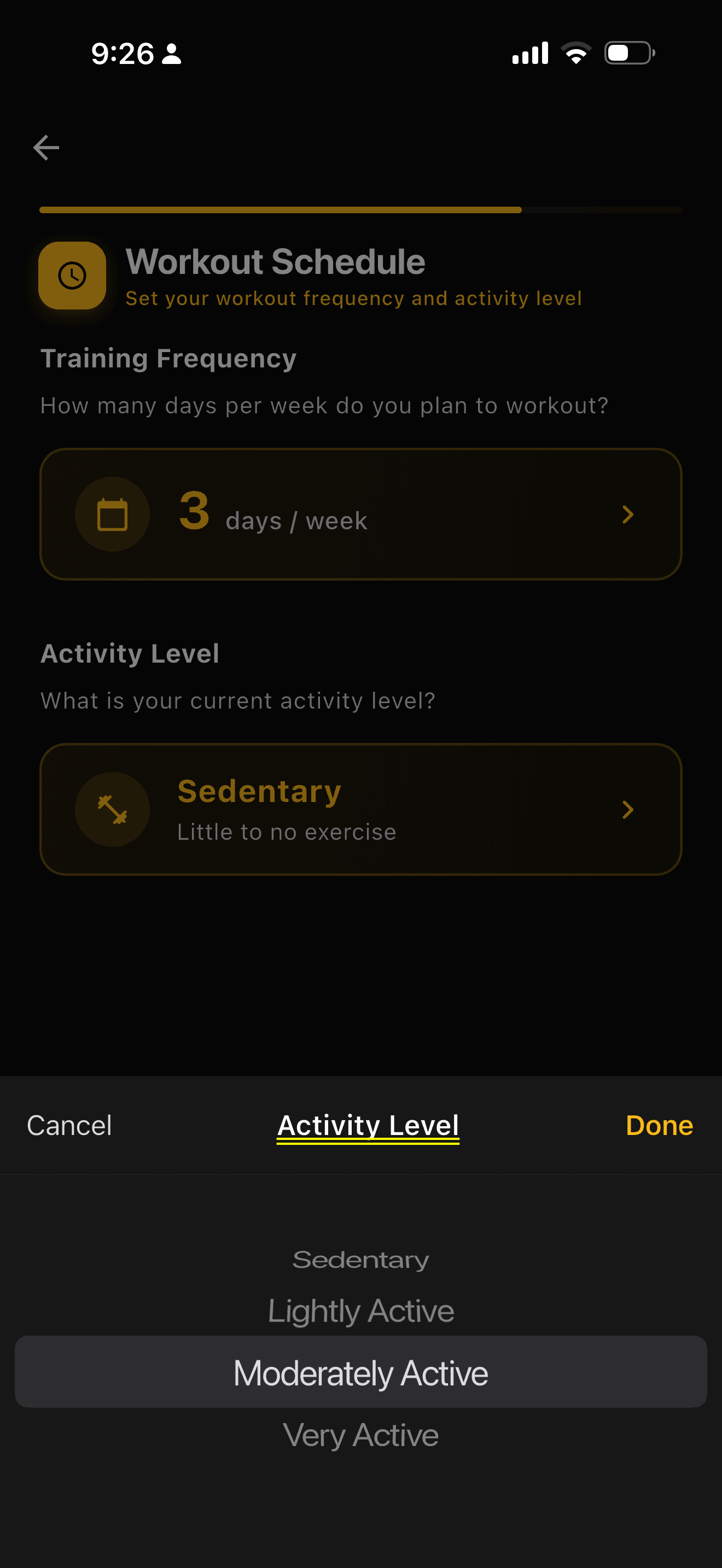 معاينة تطبيق DoIT Fitness
